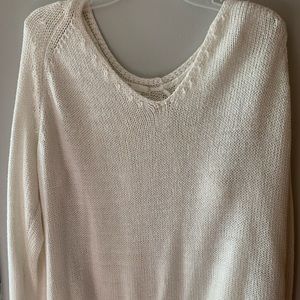 H&M cream sweater!